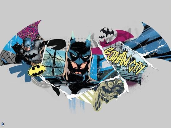 Graffiti Superhero Logo - DC Batman Comics: Gotham City Graffiti Design Prints at AllPosters.com