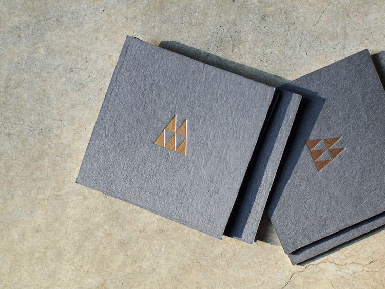 Gray and Gold Logo - gold foil on dark grey : business cards. business card inspirations