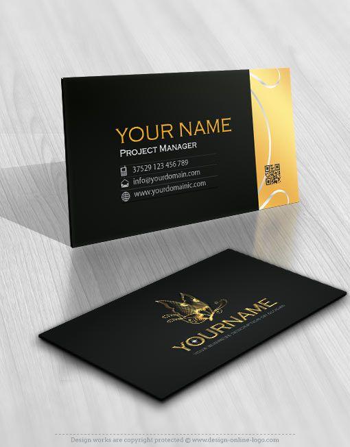 Gray and Gold Logo - Exclusive Design: Jewel Butterfly Logo + Compatible FREE Business ...