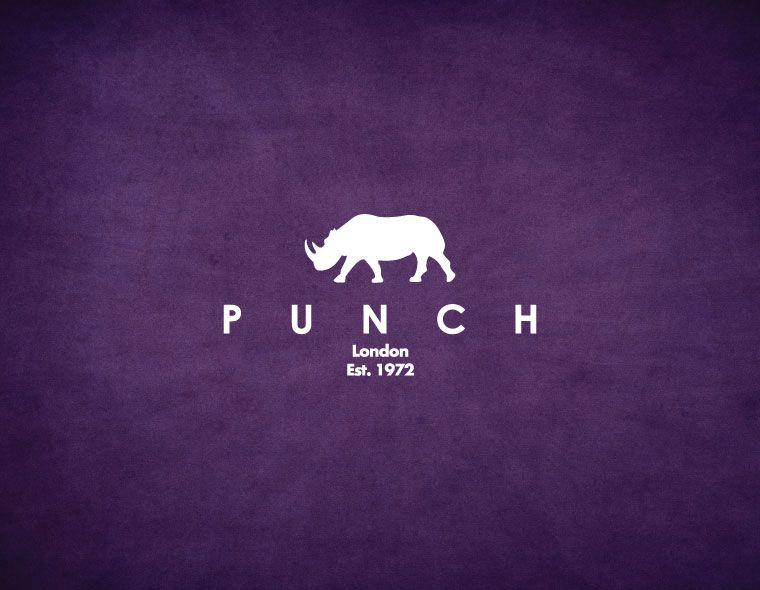 Luxury Clothing Logo - Punch London Boutique Logo Design - SpellBrand®