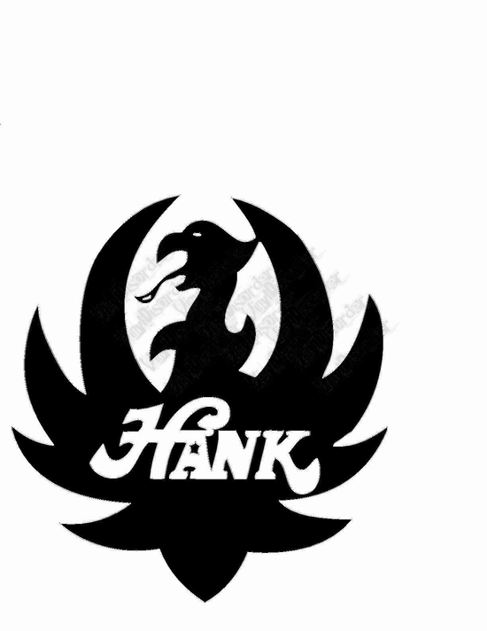 Hank Jr Logo - Hank Williams Jr Simple Logo Decal