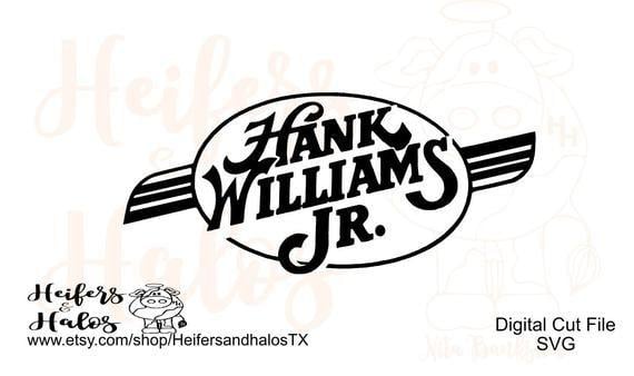 Hank Jr Logo - Hank Williams Jr logo decal cups t-shirts svg pdf png | Etsy