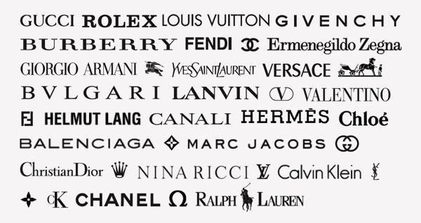 Luxury Clothing Logo - Trends and Implications of Luxury Naming in China | Labbrand Brand ...
