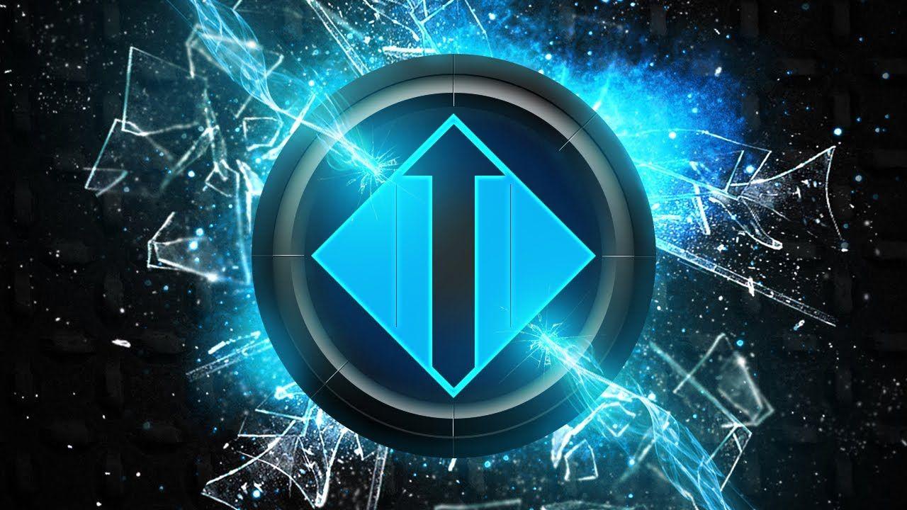 Cool YouTube Gaming Logo - Blue Aura Logo