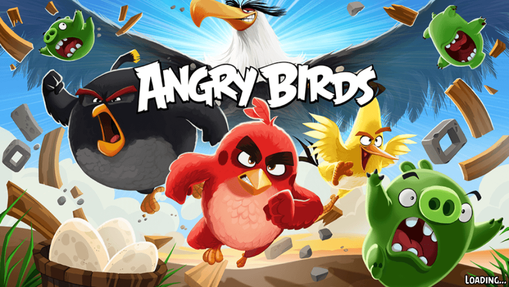 Angry Birds Loading Logo - The Angry Birds 4D Experience of Boredom