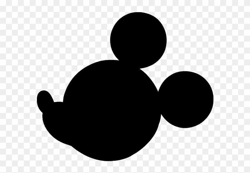 Mickey Mouse Logo - Mickey Mouse Silhouette Clip Art - Mickey Mouse Logo Black - Free ...