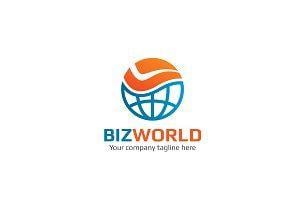 World Logo - Tech World Logo Logo Templates Creative Market