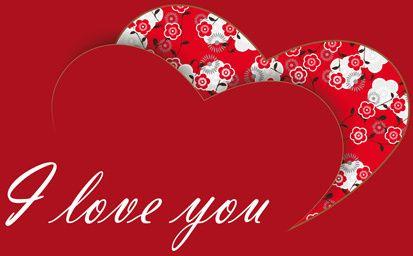I Love You Heart Logo - I love you vector image free vector download 585 Free vector