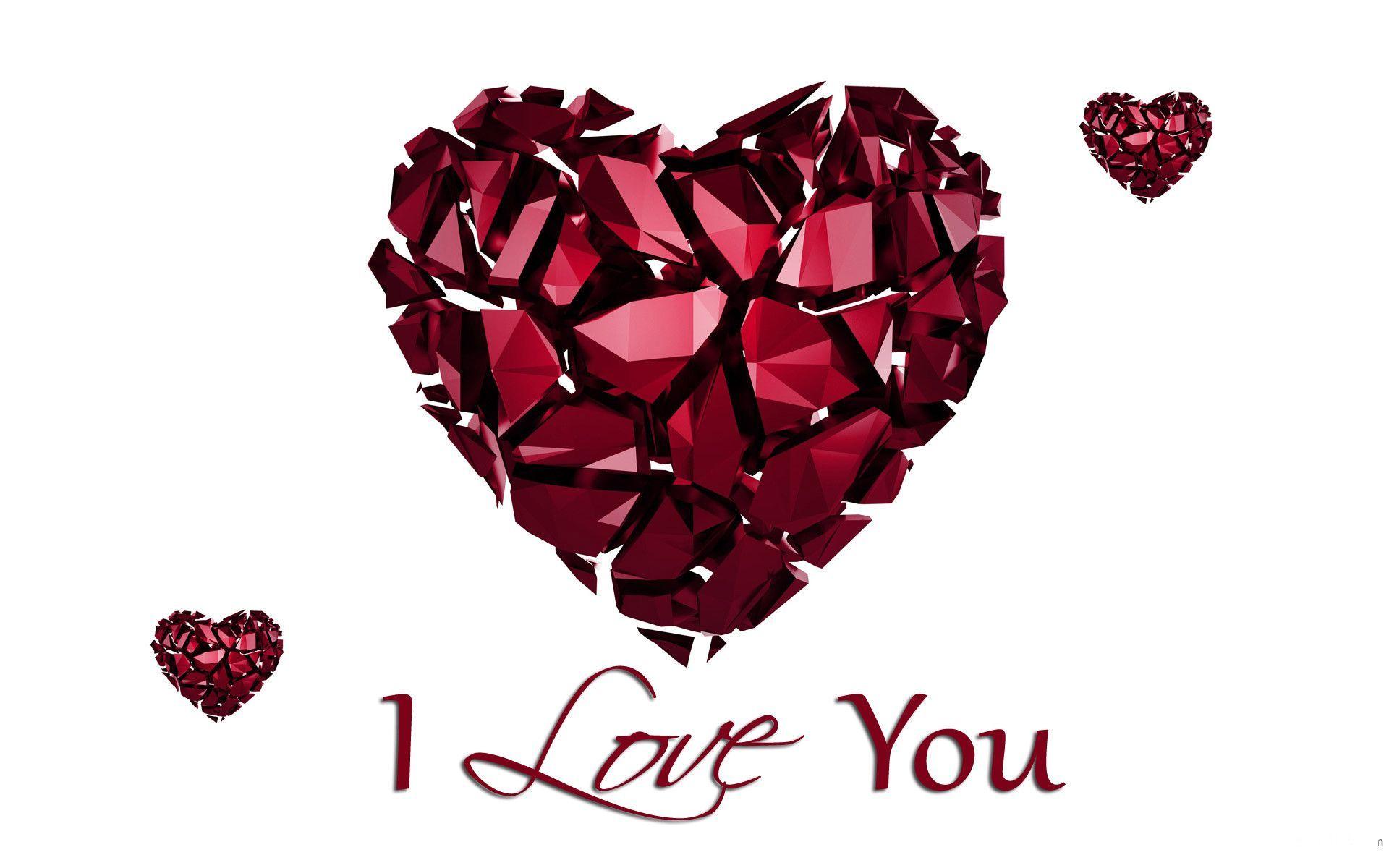 I Love You Heart Logo - Heart In Love Wallpaper HD | PixelsTalk.Net