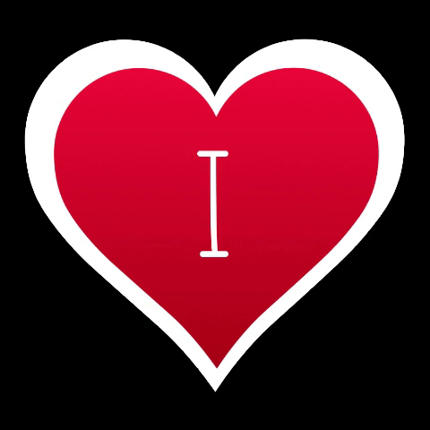 I Love You Heart Logo - I Love You Hearts GIF by AM by Andre Martin - Find & Share on GIPHY