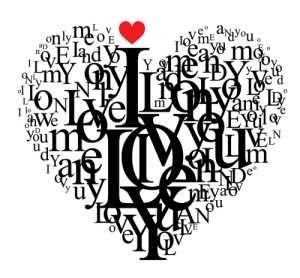 I Love You Heart Logo - Heart Love Quotes - About the Heart Quotes, Romantic Heart Quote