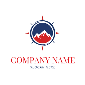 Compass Logo - Free Mountain Logo Designs | DesignEvo Logo Maker