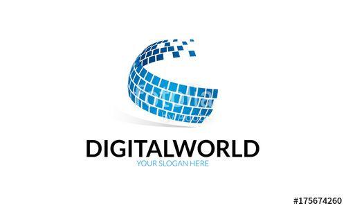 World Logo - Digital World Logo