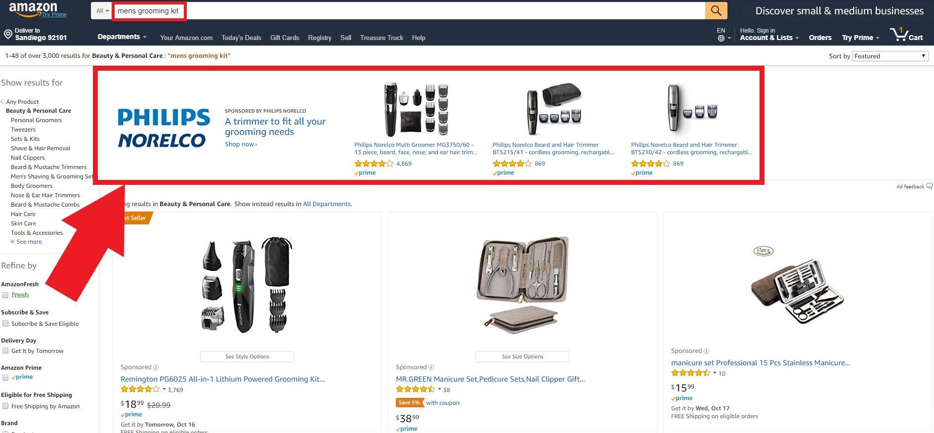 Search Amazon Logo - Complete Guide to Amazon Headline Search Ads + 7 Optimization Tips