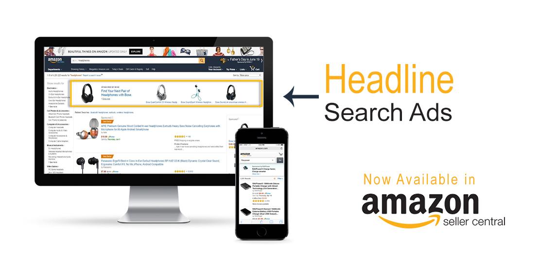 Search Amazon Logo - Headline Search Ads for Amazon Sellers | Marketing Software For ...