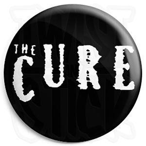 Emo Logo - The Cure Logo - Button Badge - 25mm Goth / Emo Badges with Fridge ...
