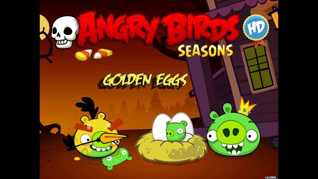 Angry Birds Loading Logo - Angry Birds Seasons - Season 3 - Haunted Hogs Golden Eggs ...