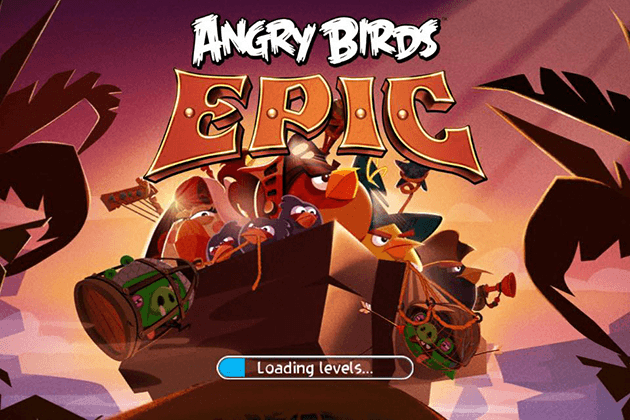 Angry Birds Loading Logo - Is 
