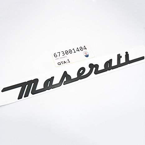 Maserati Logo - Amazon.com: US85 Maserati Trunk Nameplate Logo Emblem Badges Ghibli ...