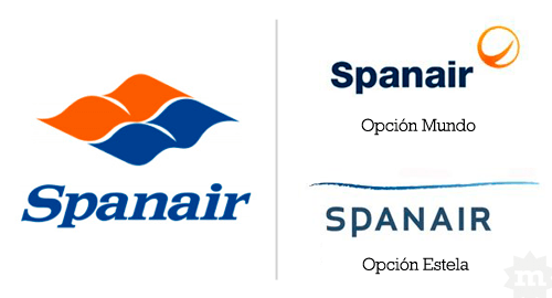 Spanair Logo - El logo de Spanair fue elegido por internautas