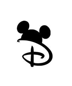 Mickey Mouse Logo - Mickey Mouse Ears with Capital D Disney T SHIRT UNISEX | eBay
