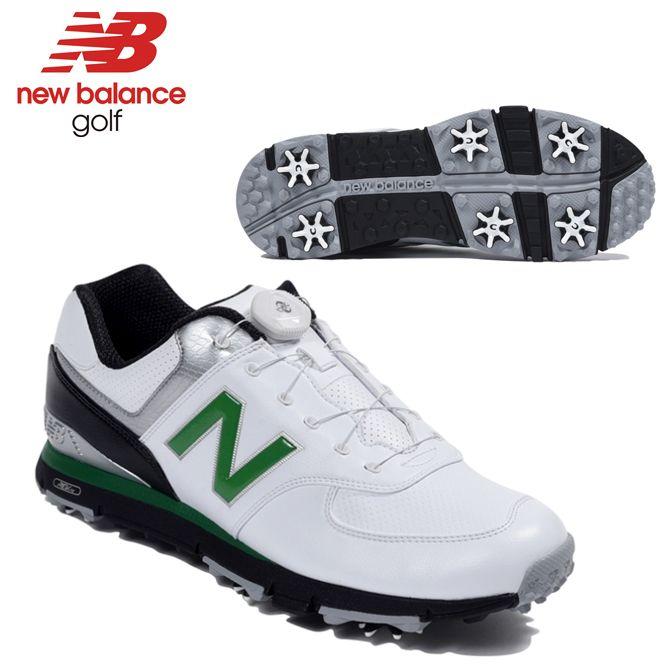 New Balance Golf Logo - NOBLE-GOLF: New Balance boa golf shoes MGB574 boa white green 2018 ...