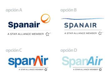 Spanair Logo - Spanair busca cambiar de logo - piglesias.com