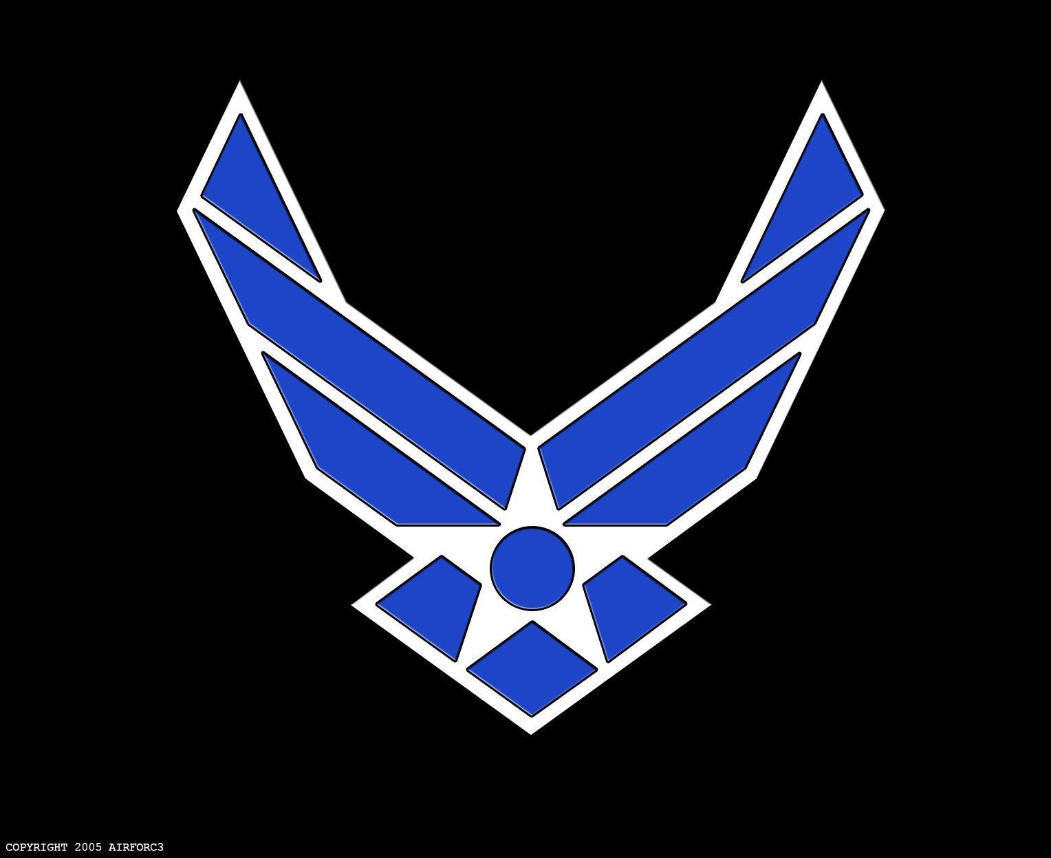 Blue Air Force Logo - Air force one Logos