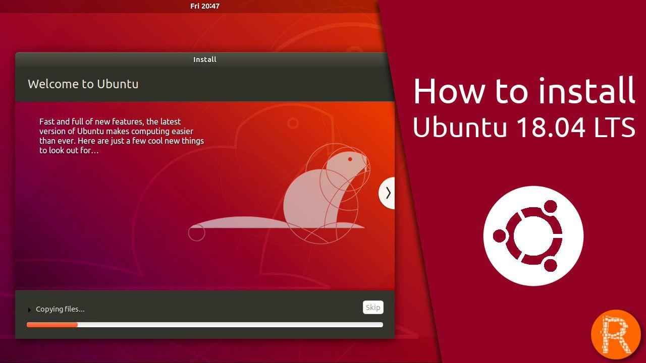 Ubuntu 18.04 Logo - How to install Ubuntu 18.04 LTS — Steemit