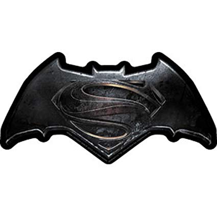 Batman vs Superman Movie Logo - Amazon.com: Batman vs Superman Official Logo, DAWN OF JUSTICE ...