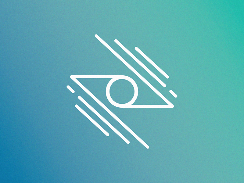 Eye Shape and a Green Square Logo - Eye Dia By Sophia Umansky