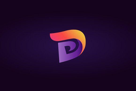 Awesome D Logo - Abstract Letter D Logo ~ Logo Templates ~ Creative Market