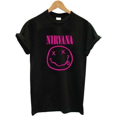 Pink Nirvana Logo - Nirvana Logo Pink T Shirt in 2018 | T Shirt | Pinterest | Nirvana ...