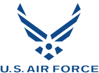 Blue Air Force Logo - U.S. Air Force (USAF) Salary
