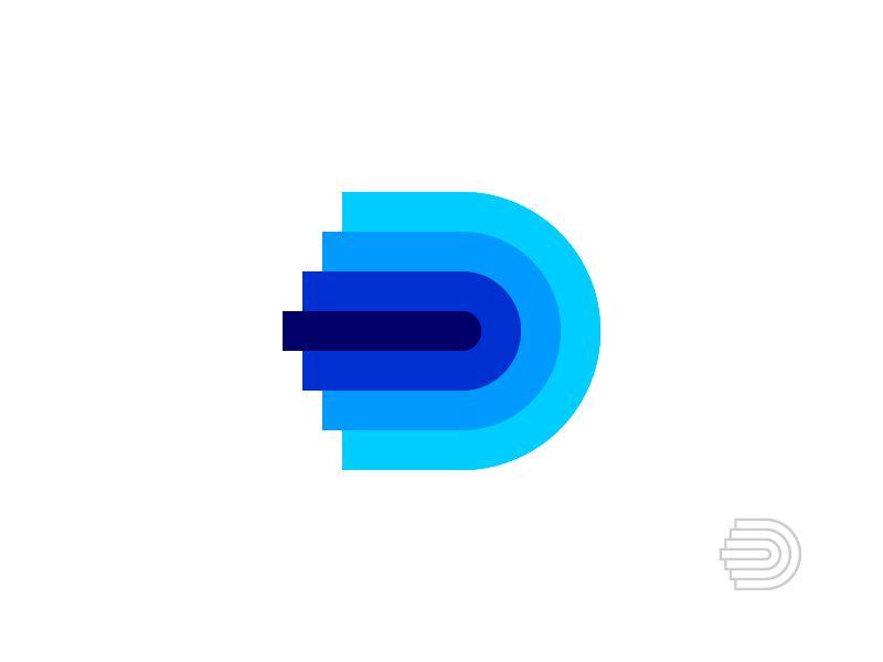 Abstract D Logo - D Logo / Brand / Identity