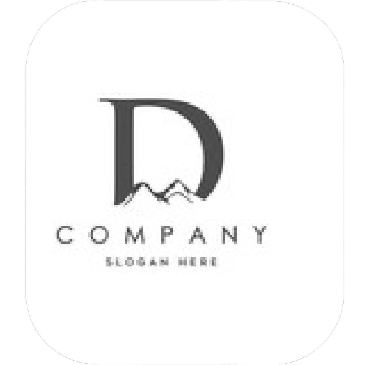 Abstract D Logo - Designs
