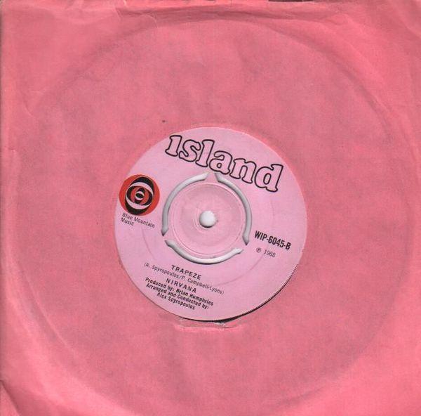 Pink Nirvana Logo - All of us (original uk pink island) by Nirvana, 7inch x 1