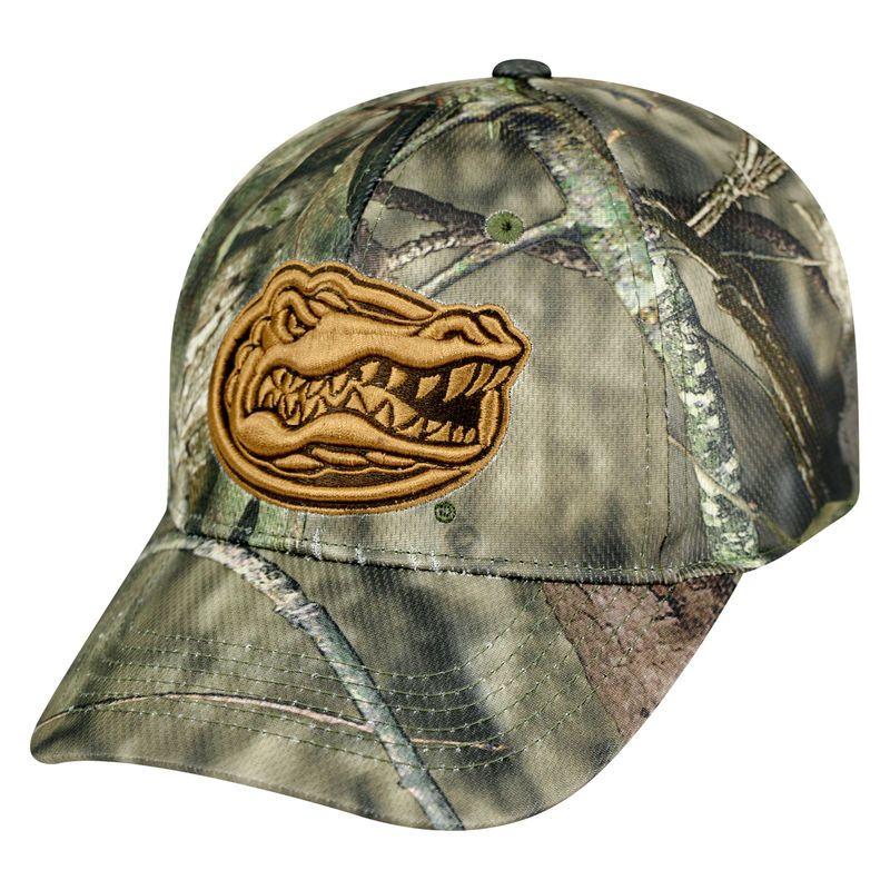 Camo Gator Logo - Gators Memory Fit Flex Hat – Camo - ilene's gator store