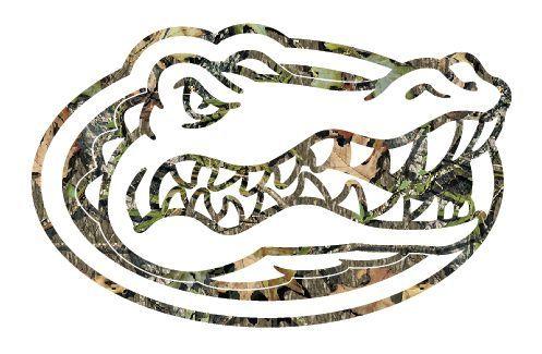 Camo Gator Logo - Florida Gators CAMO Gatorhead decal UF car sticker 19 on PopScreen