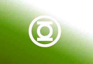 Green Lantern Symbol Logo - Custom 4