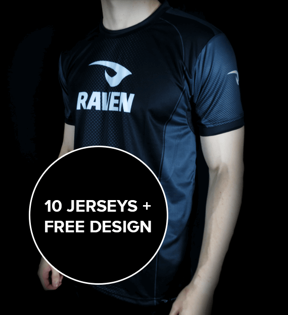 GG Clothing and Apparel Logo - Student Team Package - Raven.GG | Esports Apparel Design & Production