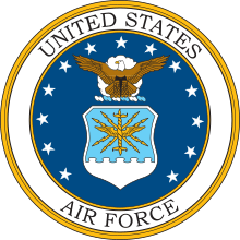 Air Force Plane with Logo - United States Air Force