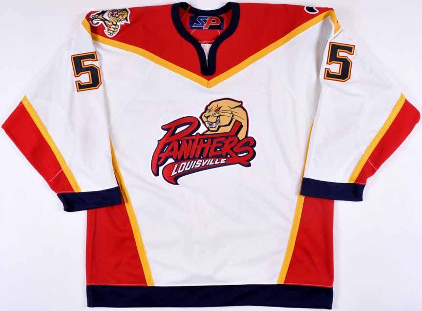 Louisville Panthers Logo - 2000 Rocky Thompson Louisville Panthers Game Worn Jersey ...