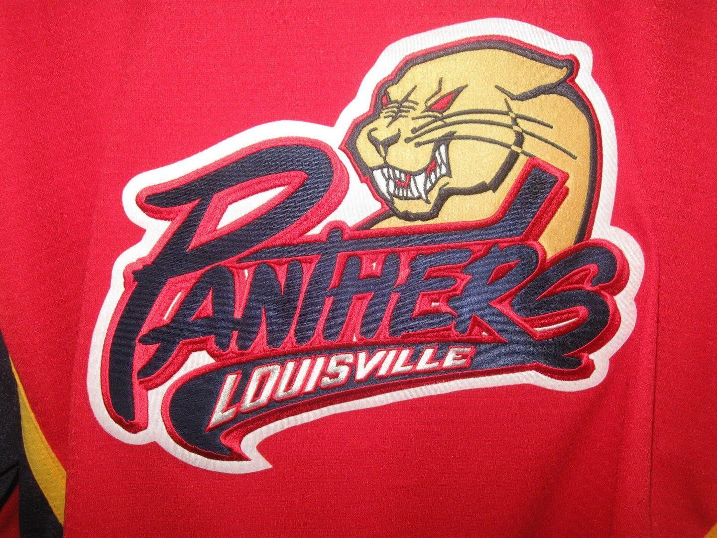 Louisville Panthers Logo - LOUISVILLE PANTHERS BAEUR HOCKEY JERSEY (SIZE LARGE) | #1727673245