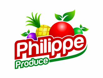 Produce Logo - Philippe Produce logo design - 48HoursLogo.com