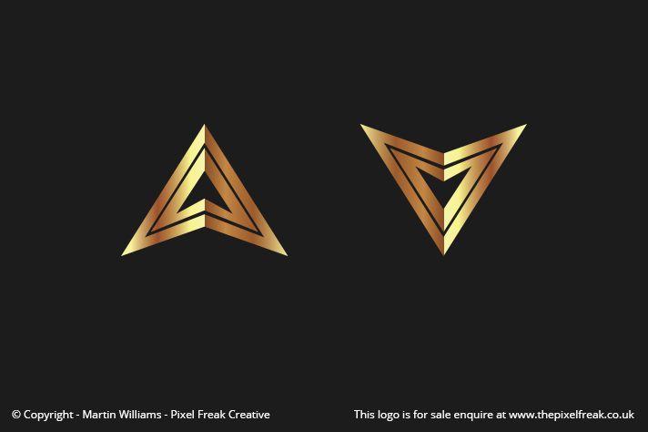 Google Triangle Logo - Triangles Logo *For Sale* – Logo Design | Graphic Designer | Web ...