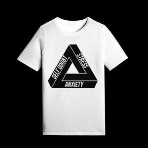 All Triangle Logo - Triangle Logo Mental Health Tshirt - Skateboard Tumblr style | eBay