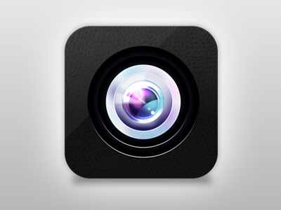 iPhone Camera App Logo - 40 Stunning iOS App Icons for Design Inspiration - SpyreStudios