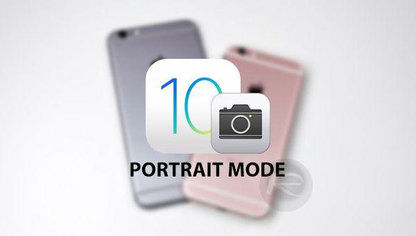 iPhone Camera App Logo - Enable Native Portrait Mode In Camera App On Non-iPhone 7 Plus ...