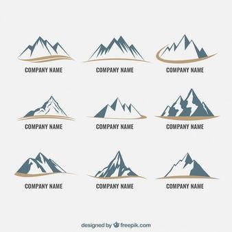 Hipster Mountain Triangle Logo - Mountain Vectors, Photos and PSD files | Free Download